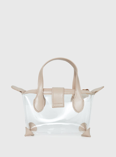 Elanna Clear Bag Clear / Beige