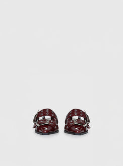 Therapy Matilda Flats Cherry Patent