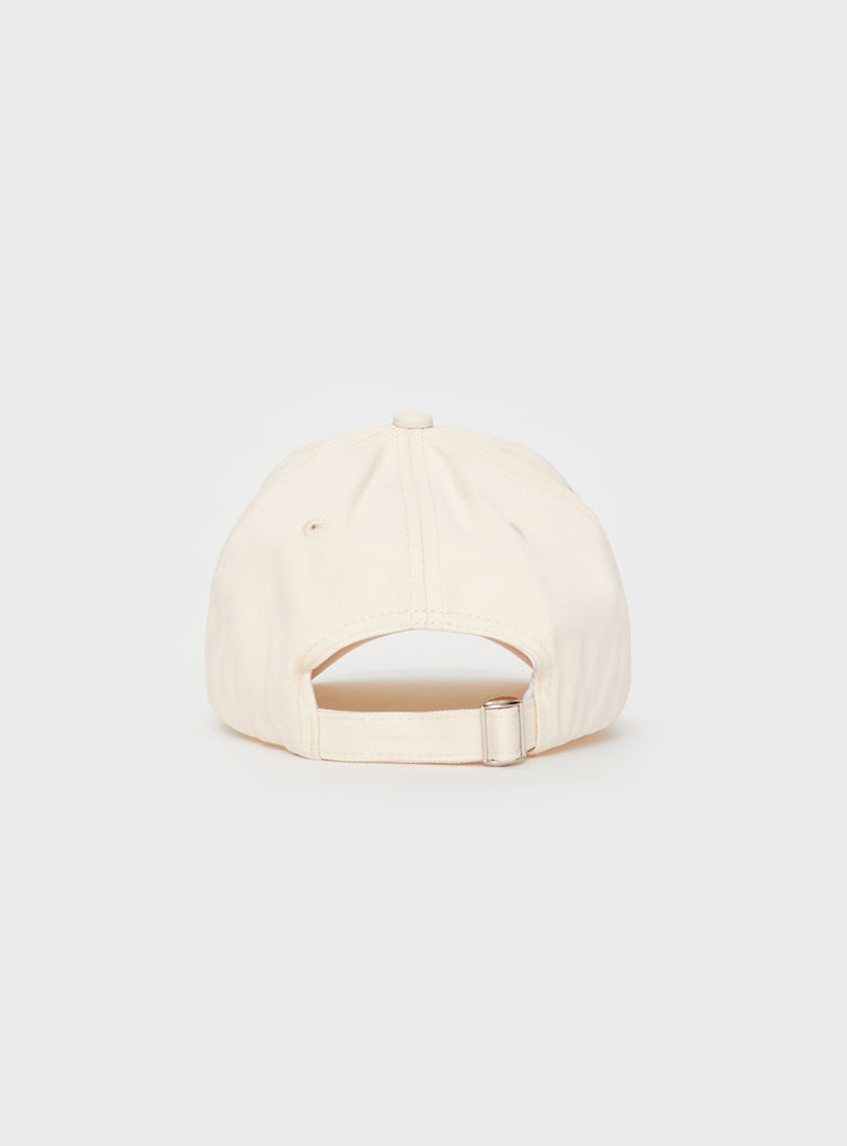 Don't Settle Activewear Cap Beige