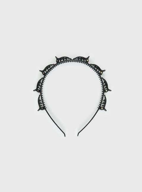 Lorean Headband Black
