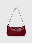 Piper Shoulder Bag Cherry Red