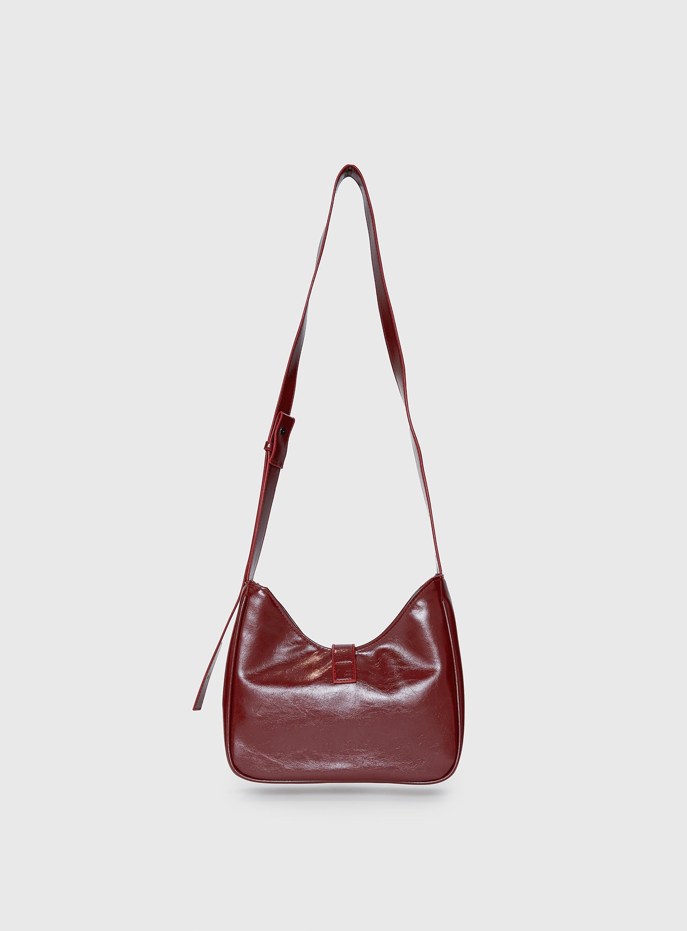 Heston Buckle Detail Bag Red