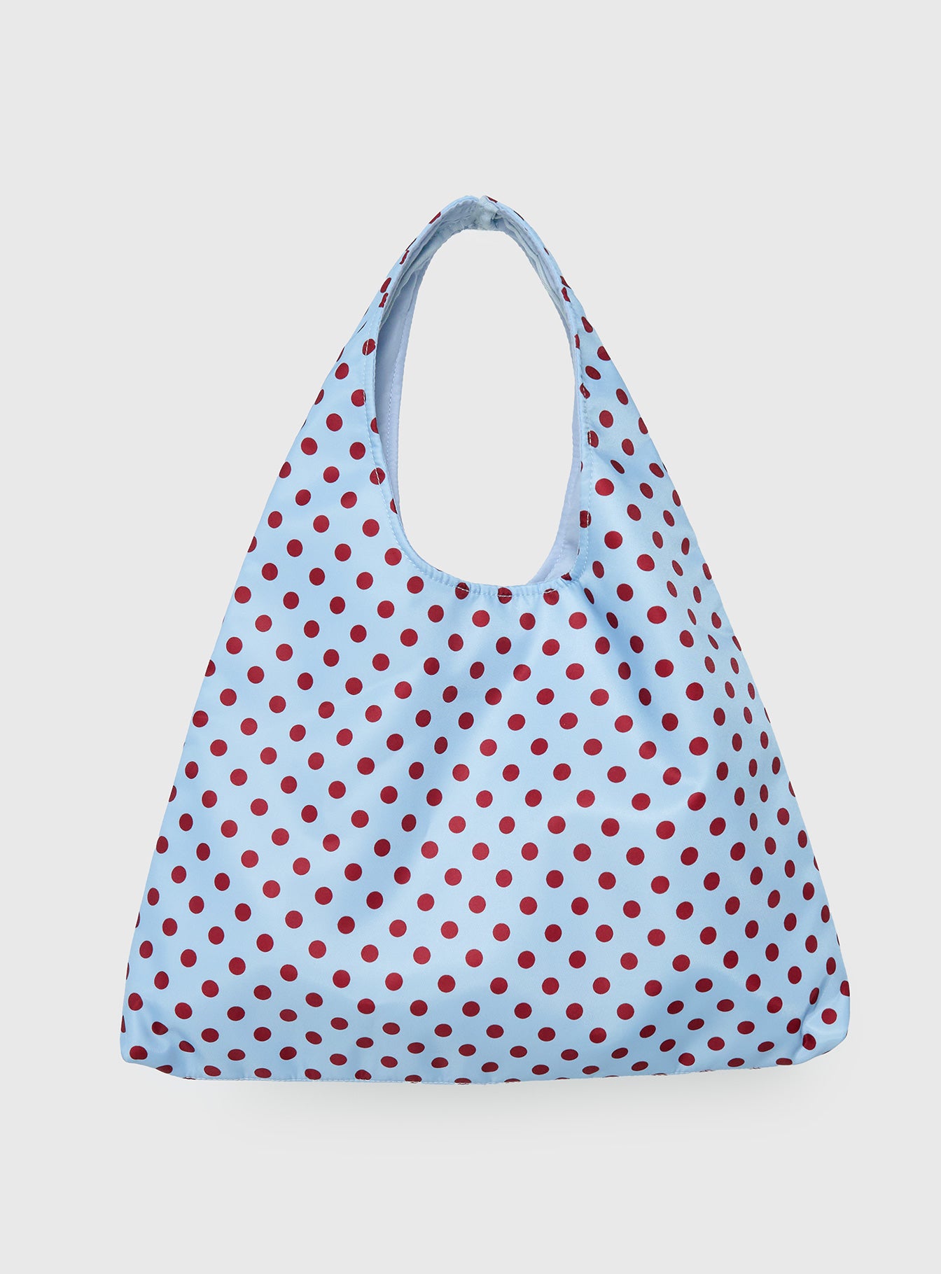 Mayda Tote Bag Red / Blue Polka