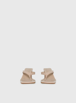 The Mona Heels Beige