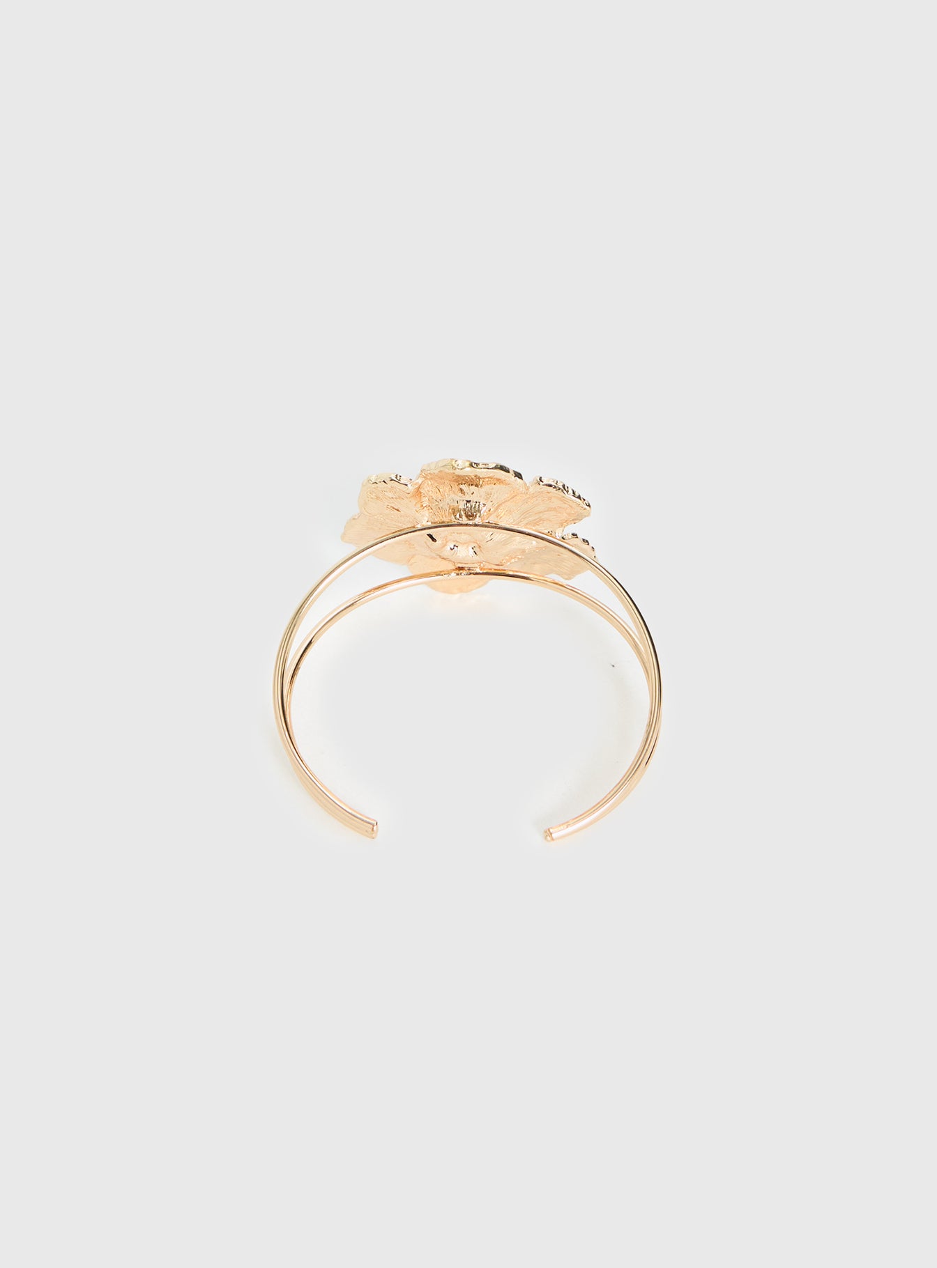 Set Adrift Flower Cuff Gold