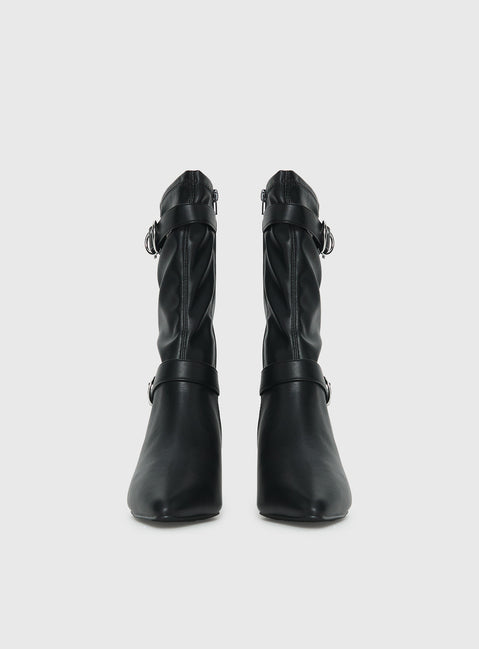 Therapy Kimme Sock Boots Black