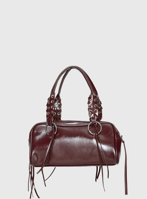 Ismeralda Tassel Bag Red