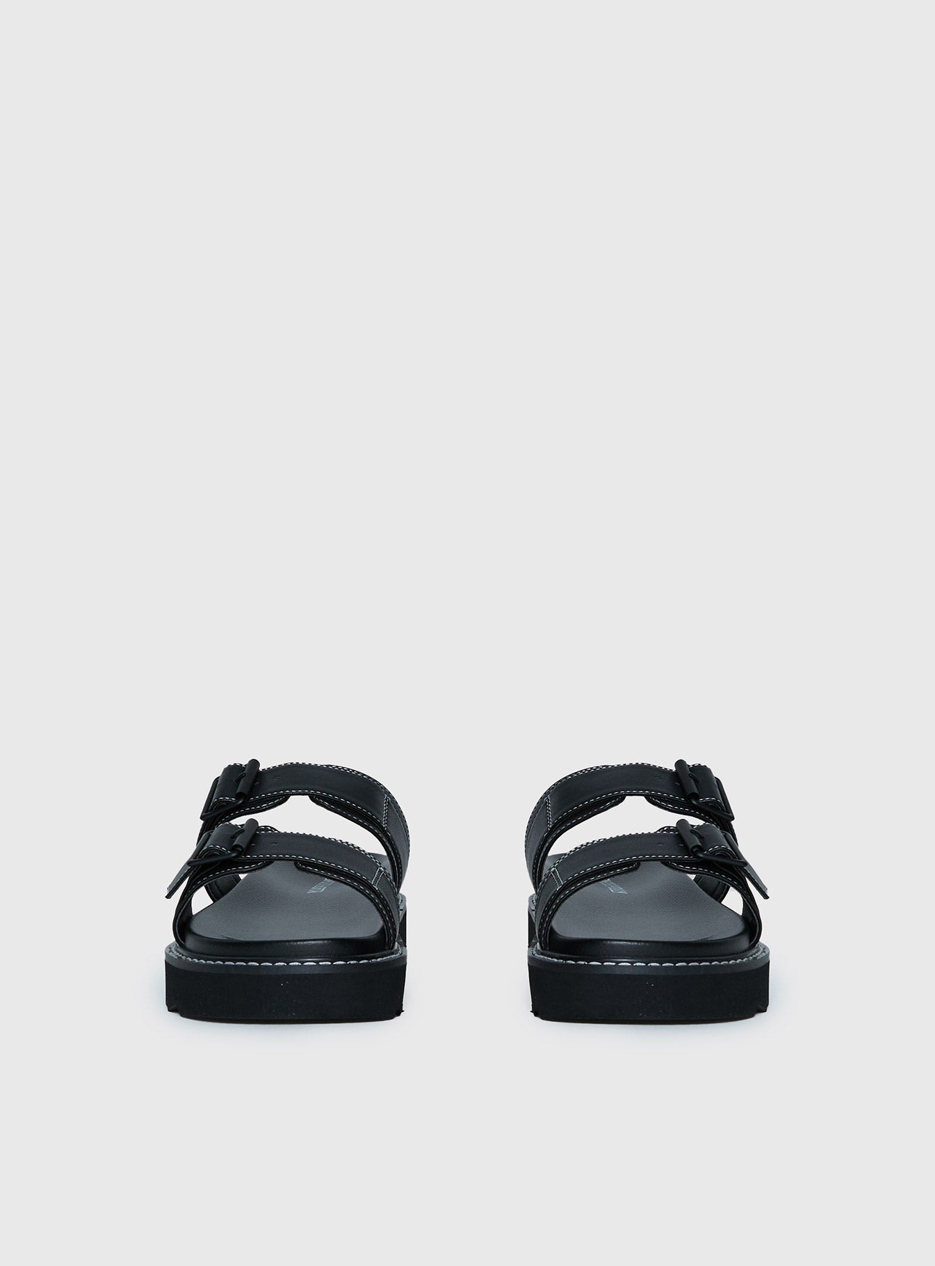 Ma Belle Sandals Contrast Stitch
