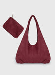 Zenia Shoulder Bag Mauve