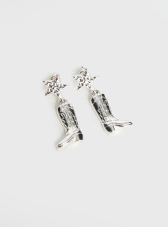 Starstruck Earrings Silver