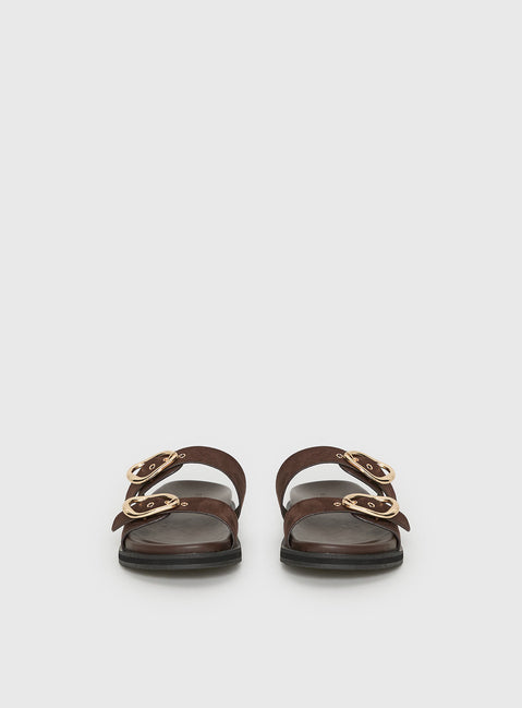 Billini Theresa Slides Chocolate