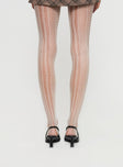 Vaugn Lace Stocking Cream Princess Polly USA vaugn-lace-stocking-cream-princess-polly-usa