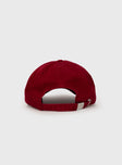 Streets Of Paris Hat Red