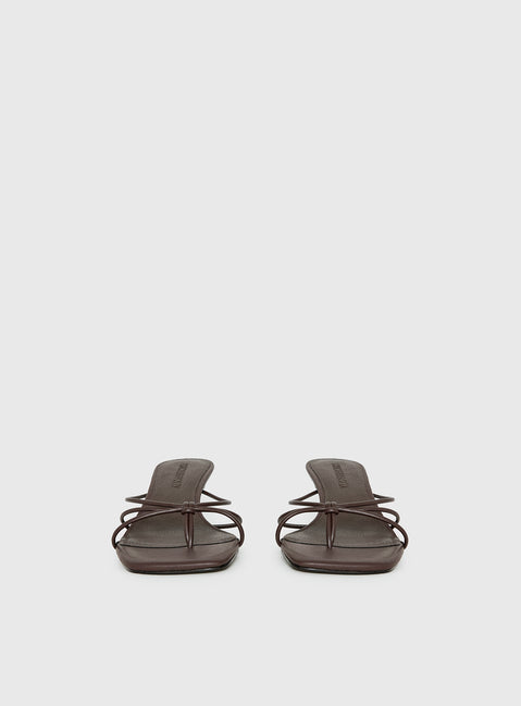 Avedon Heels Chocolate