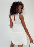 Princess Polly Plunger  Lakeisha Mini Dress White