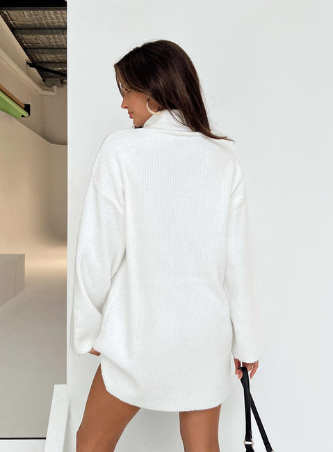 princess polly white sweater dress White Bodycon Princess Polly Sweater Dress Fits