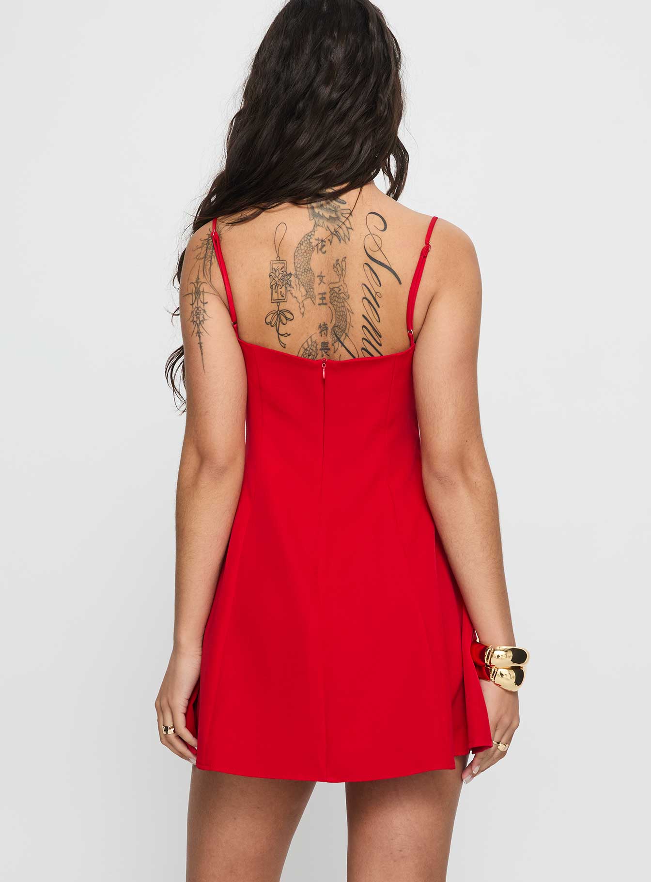 Easy To Love Mini Dress Red | Princess Polly Easy To Love Mini Dress Red | Princess Polly