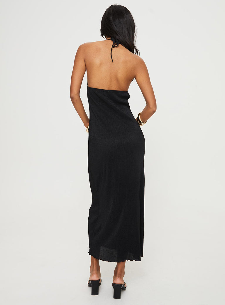 Chantria Maxi Dress Black | Princess Polly USA