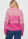 Emikio Cardigan Ombre Pink Princess Polly  regular 