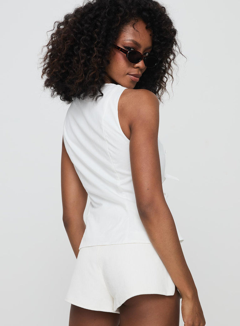 Luna Tie Up Top Set