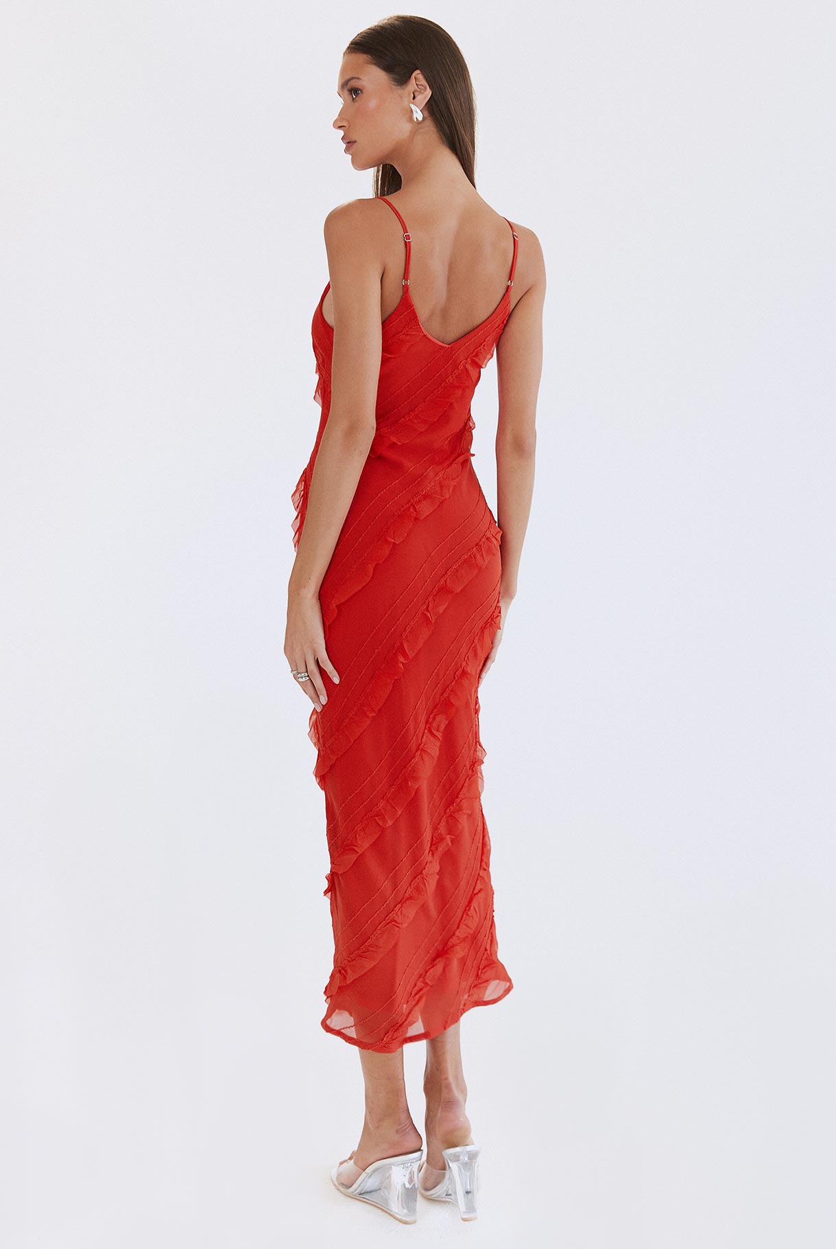 ONLY Onlwinner S/L Maxi Dress Noos Ptm Robe, Rouge minéral, 38 Femmes ONLY Onlwinner S/L Maxi Dress Noos Ptm Robe, Rouge minéral, 38 Femmes