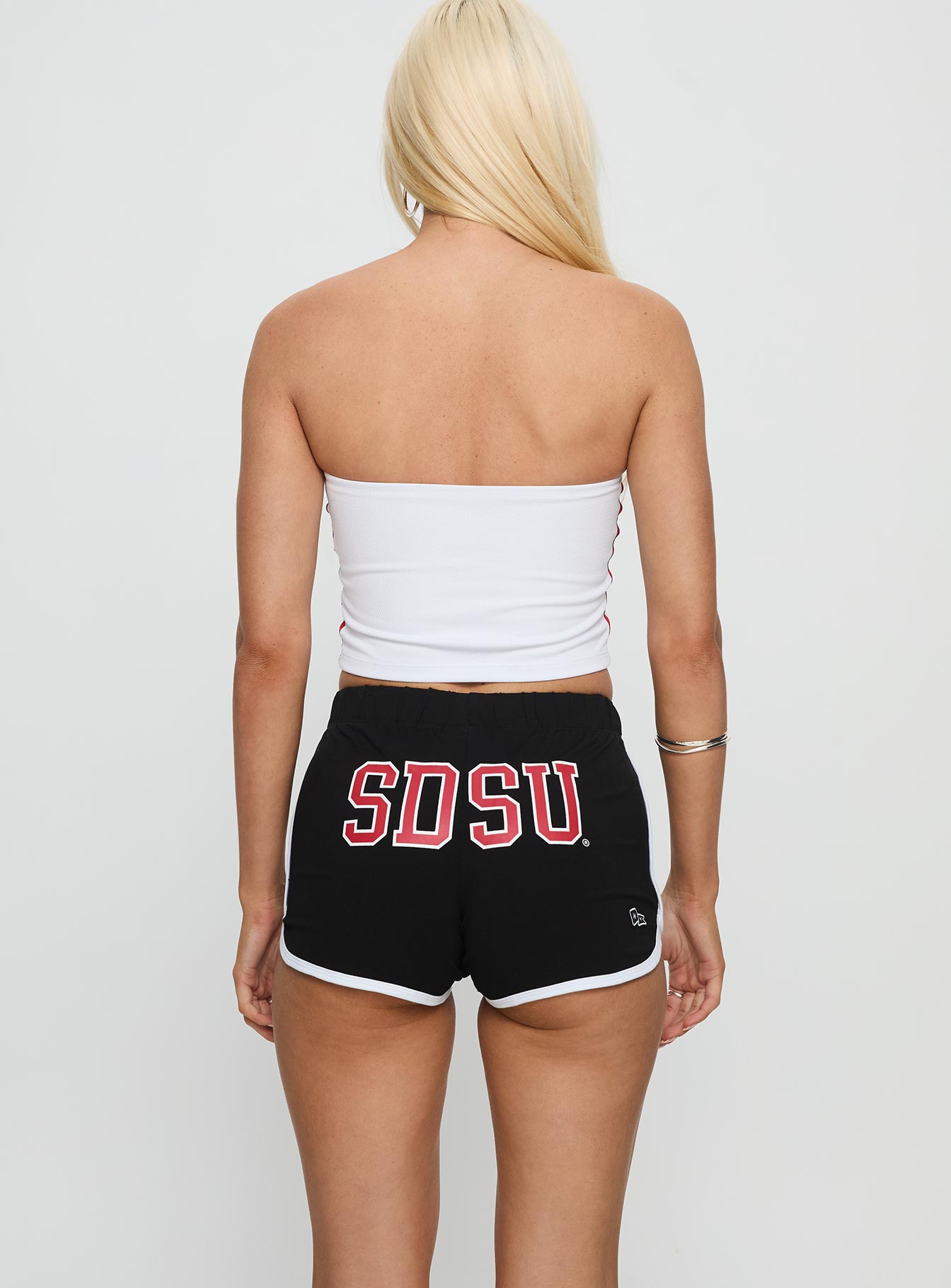 SDSU Old School Mini Short Black