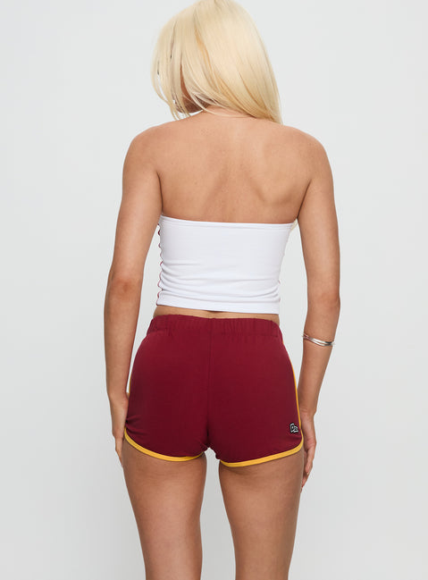 USC Old School Mini Short Cardinal