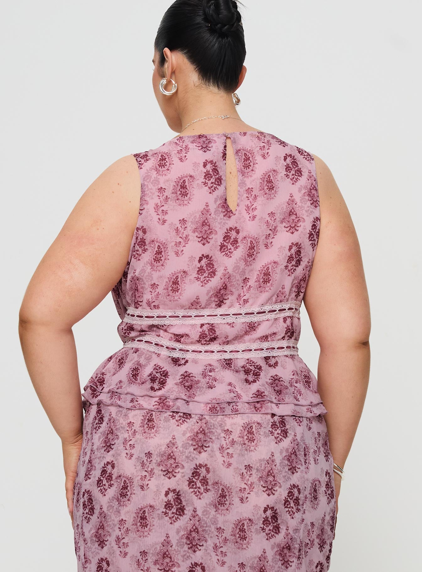 Nikolise Top Purple Curve | Princess Polly