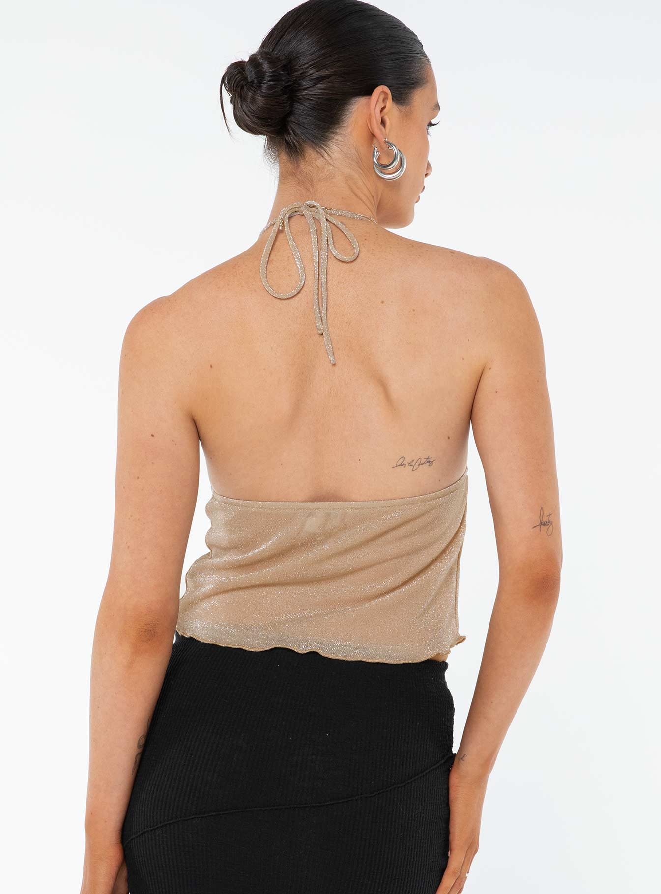 product Princess Polly Sleeveless Square Neck  Chantria Top Beige