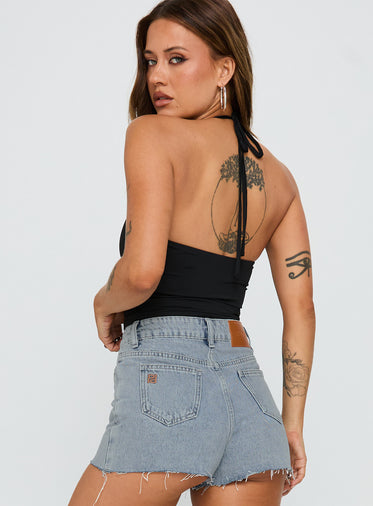 Ezekiel Nylon Top Black