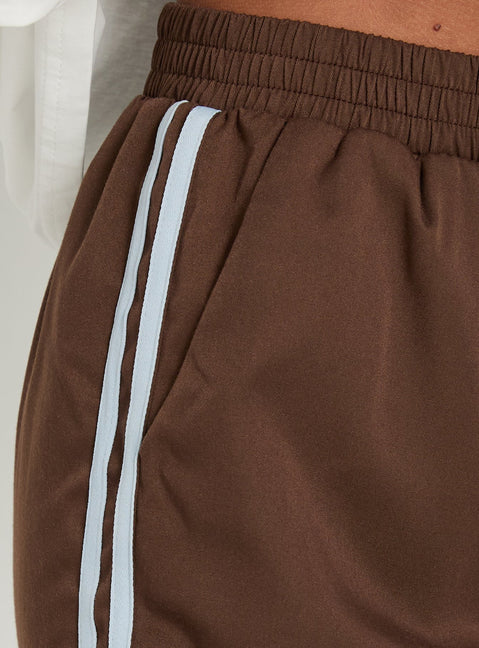 Fielder Track Pants Brown / Blue