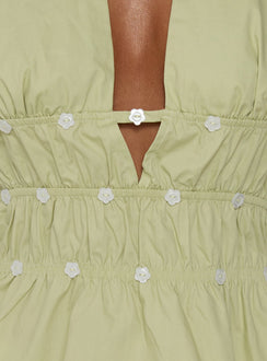 Movies End Halter Top Sage