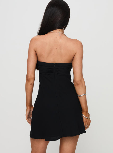 princess polly cyprian mini dress Cyprian Mini Dress Black