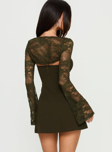 Green Long Sleeve Dresses | Princess Polly