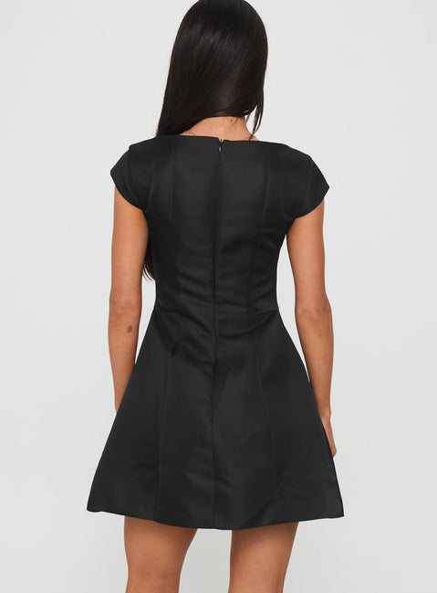 Mariza Mini Dress Black | Princess Polly Mariza Mini Dress Black | Princess Polly