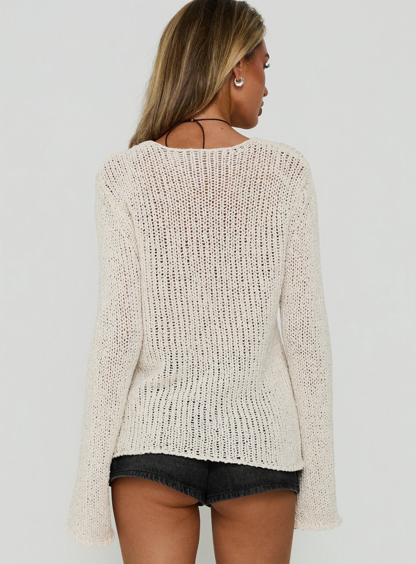Swain Knit Cardigan Cream | Princess Polly