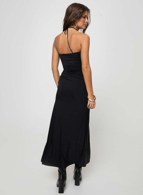 sariah midi dress princess polly Samirah Maxi Dress Black