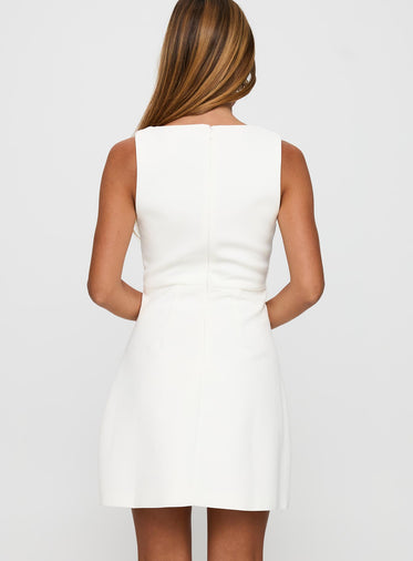 Klaudia Mini Dress White