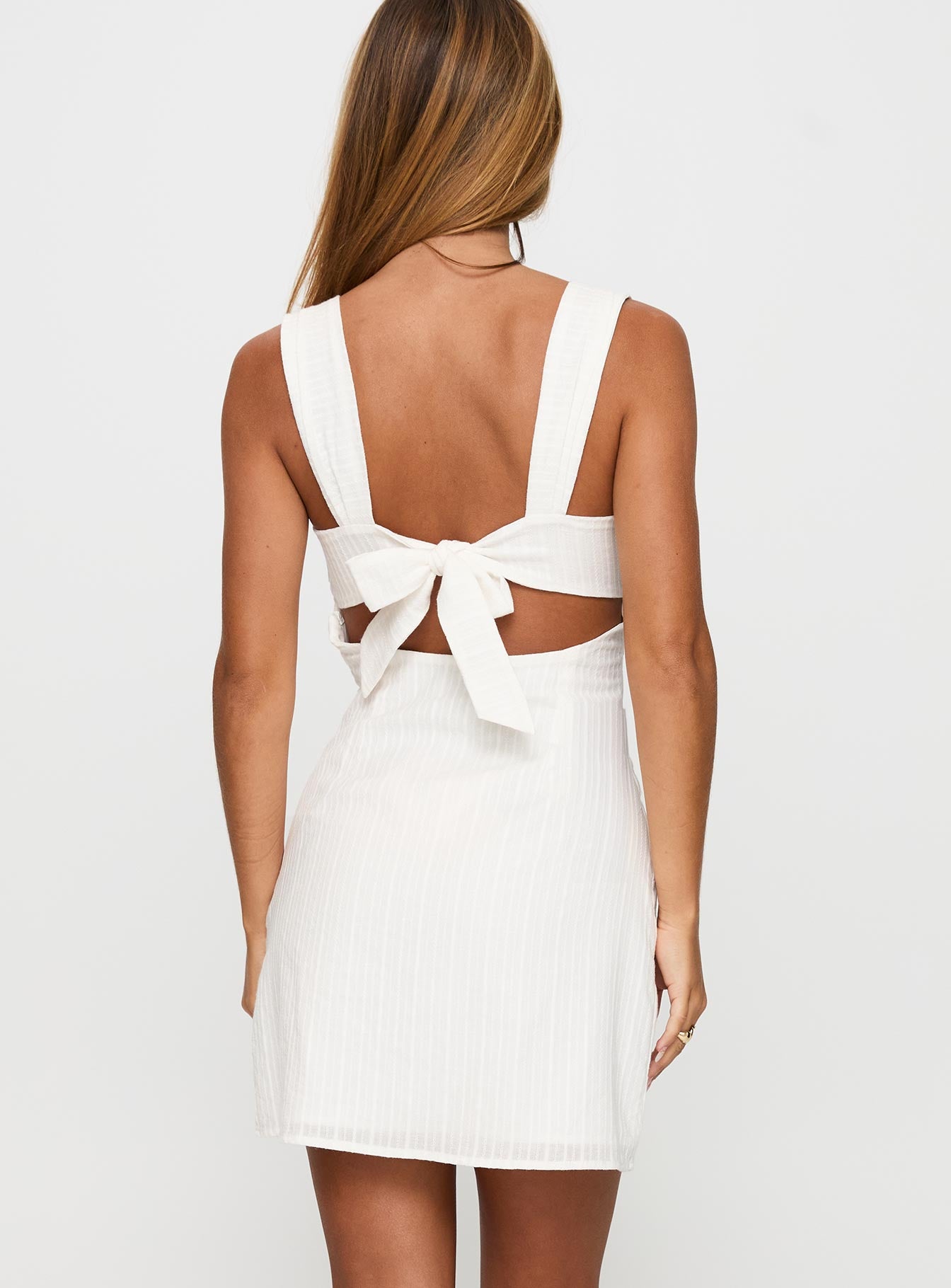 anyone but you mini dress white Anyone But You Mini Dress | White | Womens