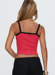 Full Speed Racing Tank Top Red