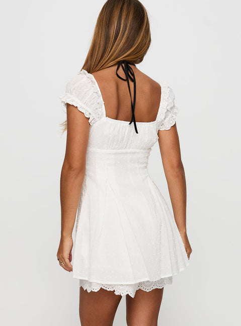 princess polly white romper dress The Love Galore Romper White