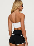 End Goal Active Bandeau Top White