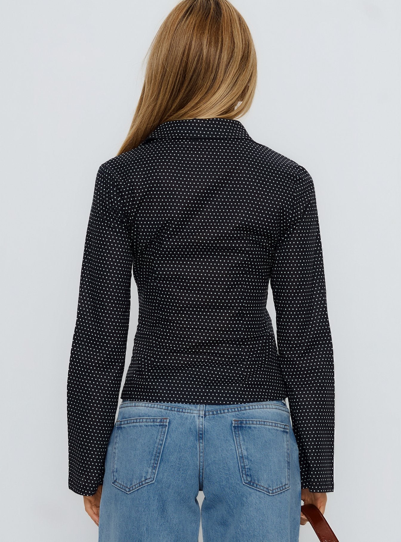 Anni Shirt Black Polka