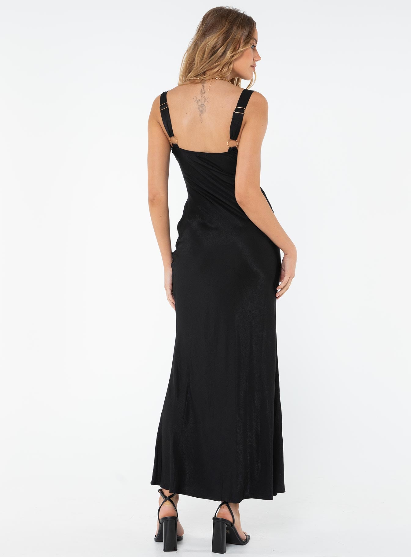 product Princess Polly High Neck  Marysia Maxi Dress Black