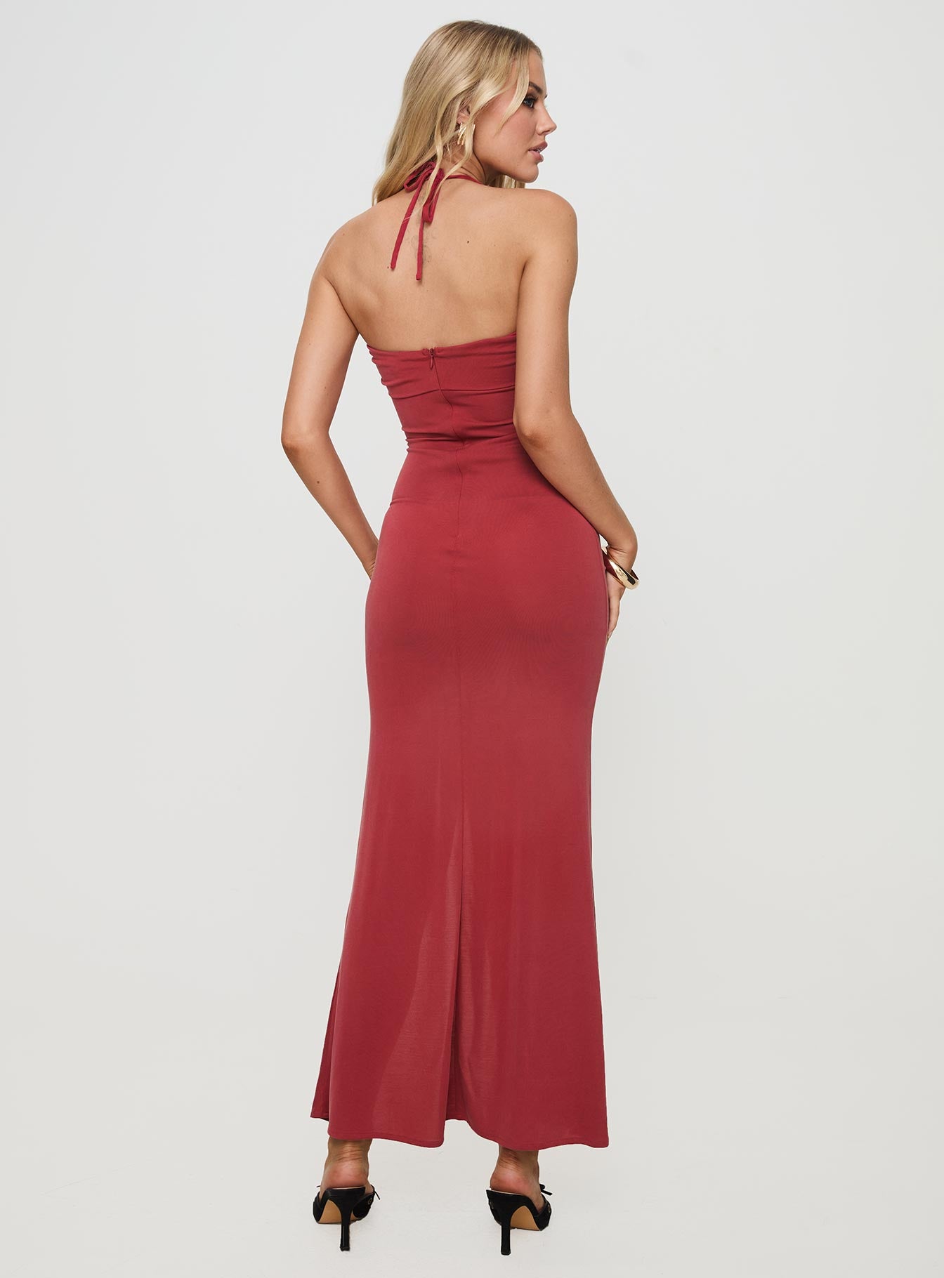 Destinations Maxi Dress Red | Princess Polly Destinations Maxi Dress Red | Princess Polly