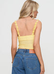 Franca Top Yellow