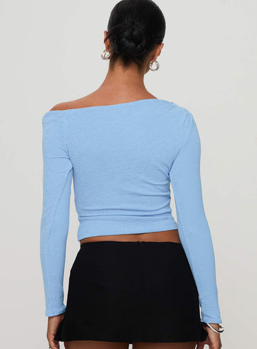 Malian Long Sleeve Top Blue