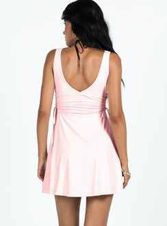 product Princess Polly Asymmetric Neckline  Payne Mini Dress Pink