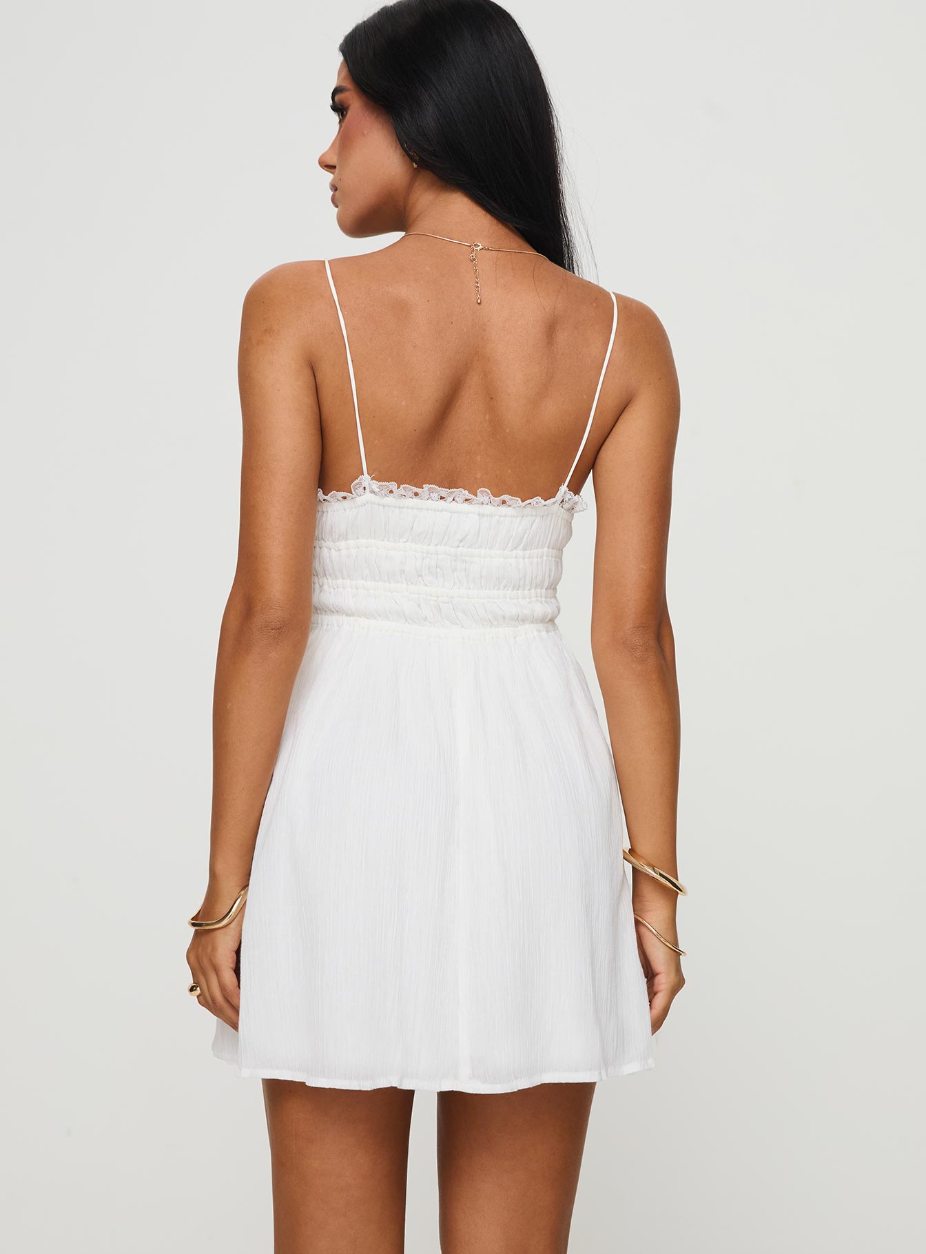princess polly paddington mini dress Landon Mini Dress | White | Womens