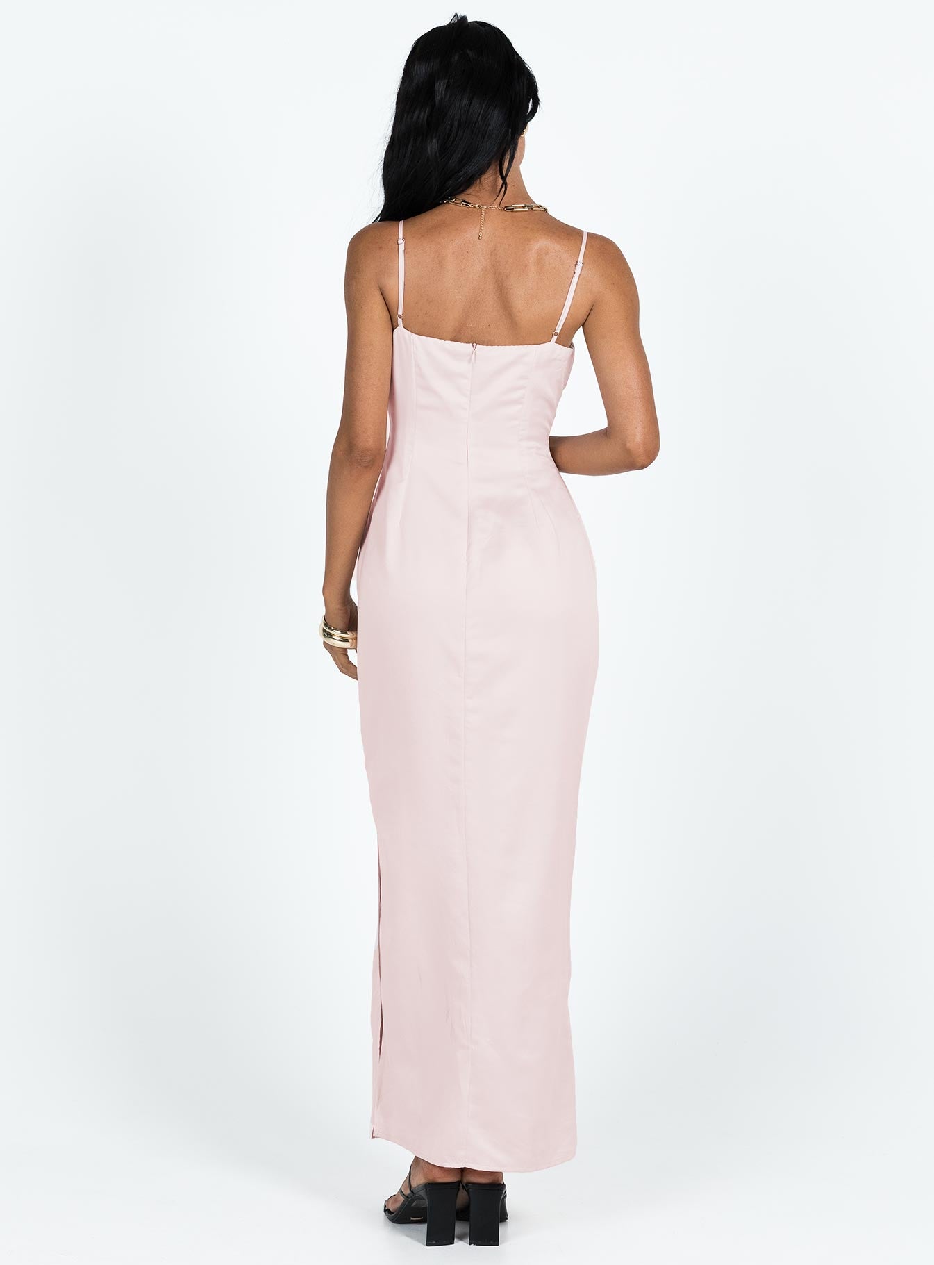 product Princess Polly Crew Neck  Emry Maxi Dress Pink